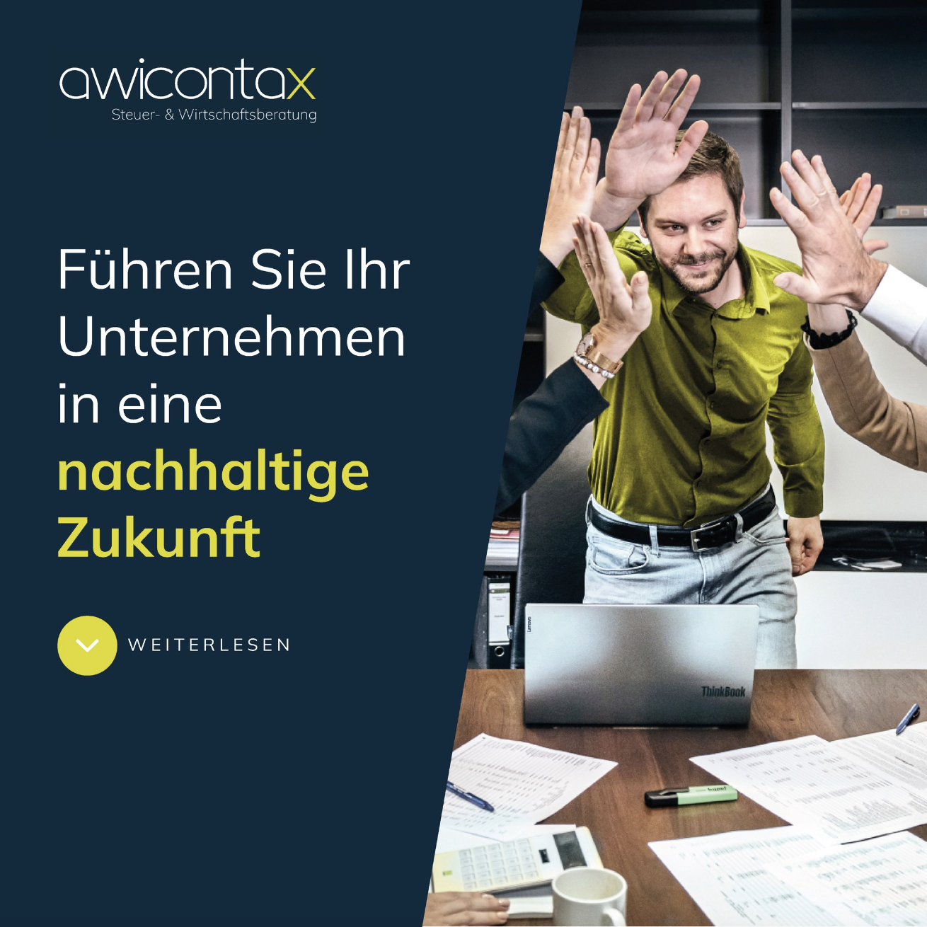 Führen Sie Ihr Unternehmen in eine nachhaltige Zukunft